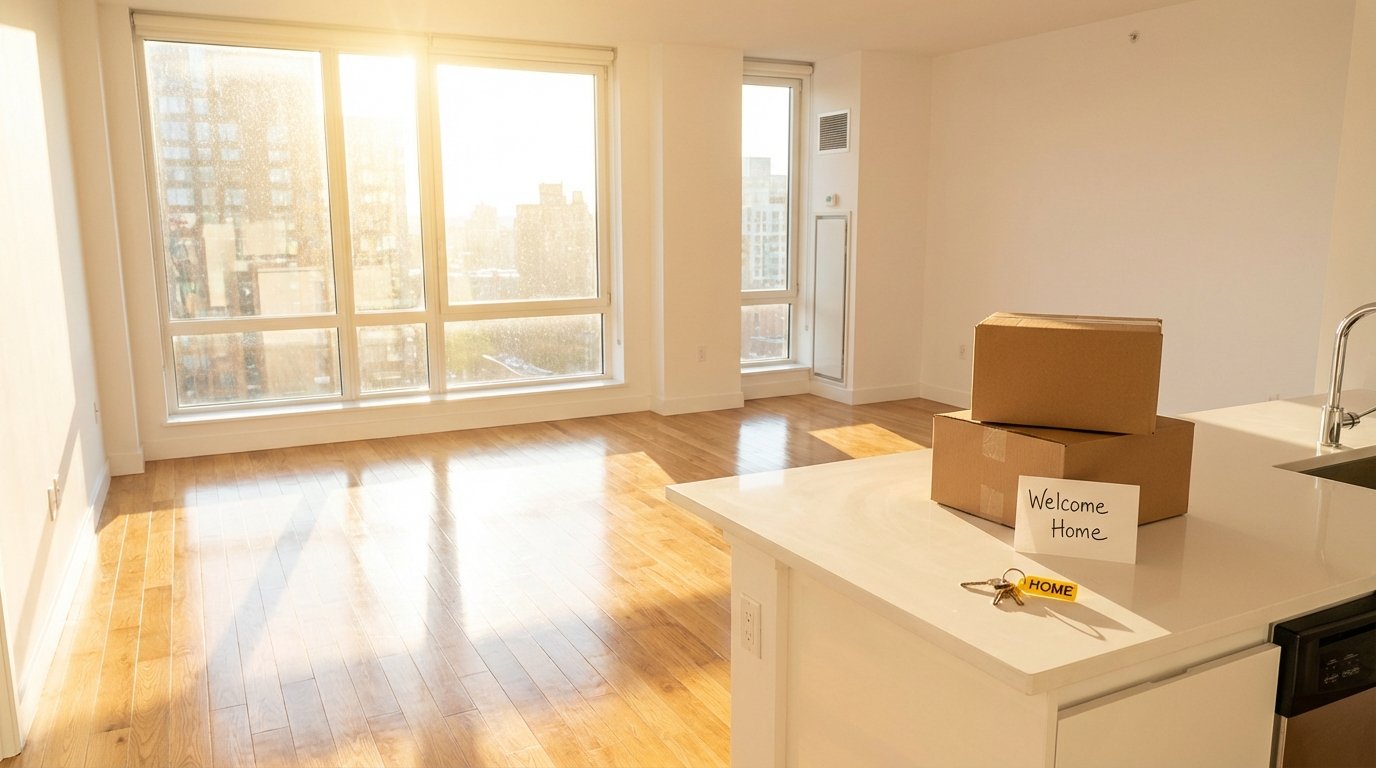 Move-in property cleaning